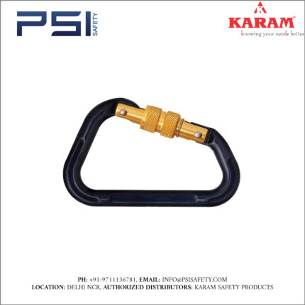 Karam Aluminium Screw Locking Karabiner Model - PN116F
