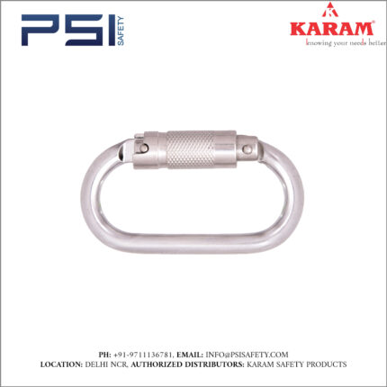 Karam Stainless Steel Triple Action Locking Karabiner Model - PN119TSS