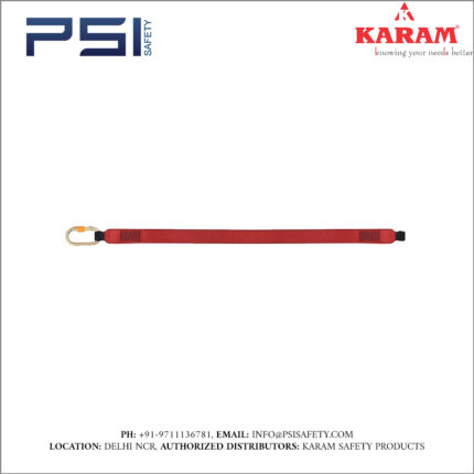 Karam Restraint Webbing Lanyard (44mm) with One Side Loop and Other Side Karabiner PN112 Model - PN222