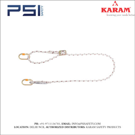 Karam Work Positioning Lanyard with Ring type Adjuster Model - PN241