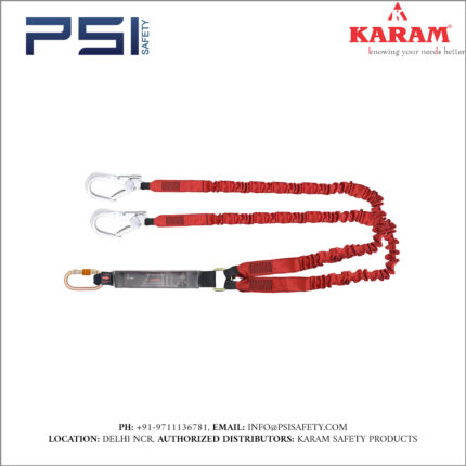 Karam Forked Lanyard with Energy Absorber Model - PN371(A)