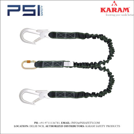 Karam Expandable Internal Shock Absorbing Twin Lanyard Model - PN371(A)(IS)