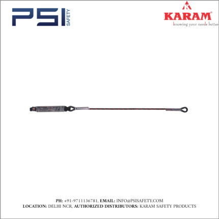 Karam Energy Absorbing Kernmantle Edge Safe Lanyard Both Side Loop Model - PN381(SE)