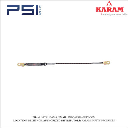 Karam Energy Absorbing Kernmantle Rope Lanyard Both Side Hook PN121 Model - PN385