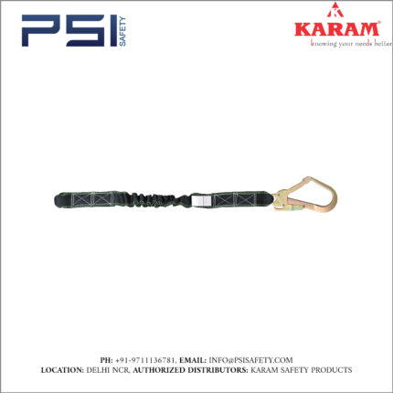 Karam Internal Shock Absorbing Expandable Lanyard One Side Loop and Other Side Hook PN 131N Model - PN396N(IS)