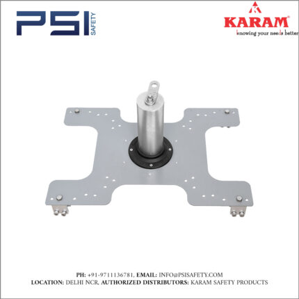 Karam Constant Force Energy Absorber Extremity with Swivel Eye for Standing Seam Roof Model - SA51A(E)(SW)